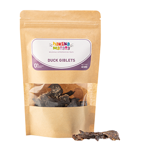 hakuna matata duck giblets natural air dried single ingredient dog treats