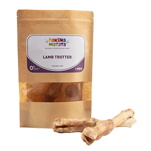 Lamb trotter Chew - Hakuna Matata biologically appropriate dog treats
