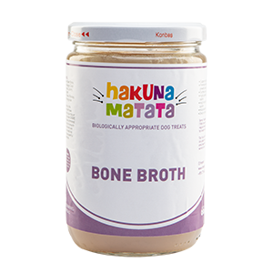 hakuna matata bone broth natural supplement for dogs and cats
