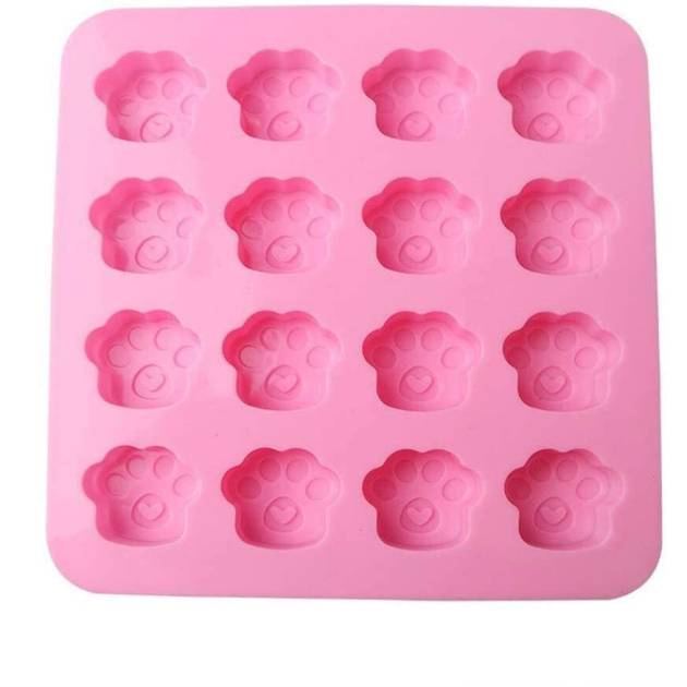 paw silicone mold dog treats