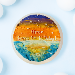dog birthday cake round cake golden hour theme cake hakuna matata dog treats and cakes