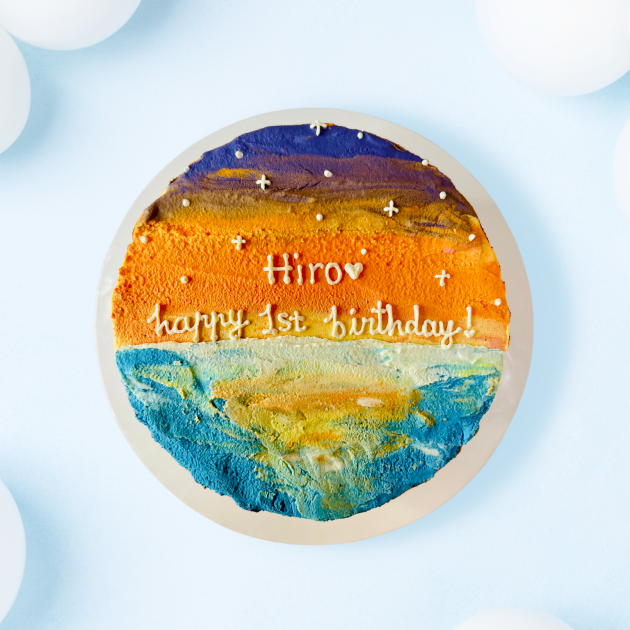 dog birthday cake round cake golden hour theme cake hakuna matata dog treats and cakes