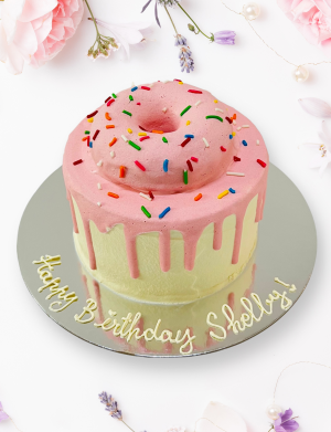 Donut Drip cake for dogs birthday cake for dogs hakuna matata dog treats