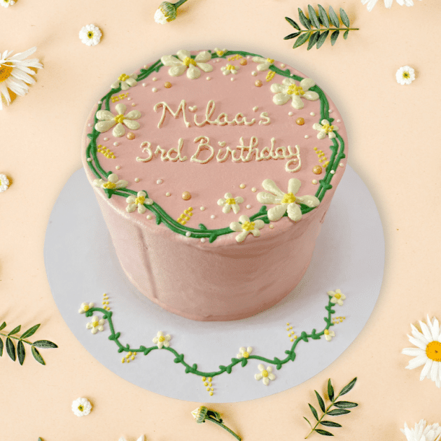 Spring Daisy Cake for dogs birthday cake for dogs hakuna matata dog treats