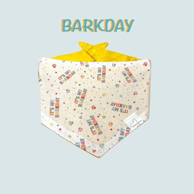 Barkday dog bandana dog apparel hakuna matata dog treats