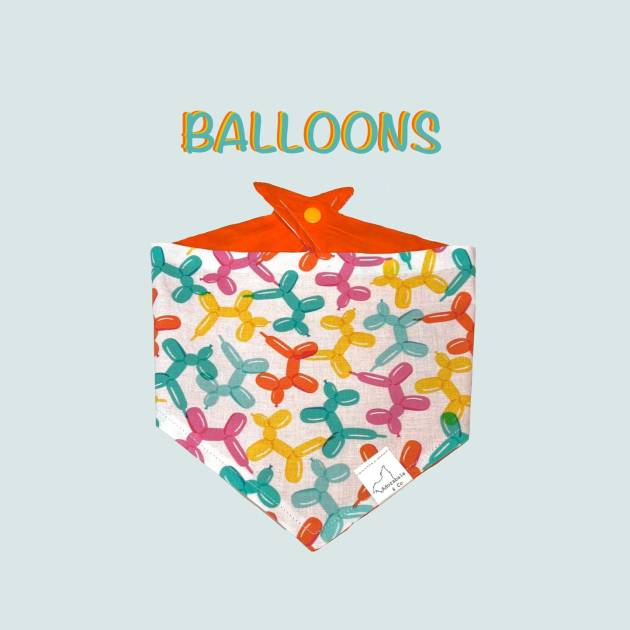 Balloons dog bandana dog apparel hakuna matata dog treats