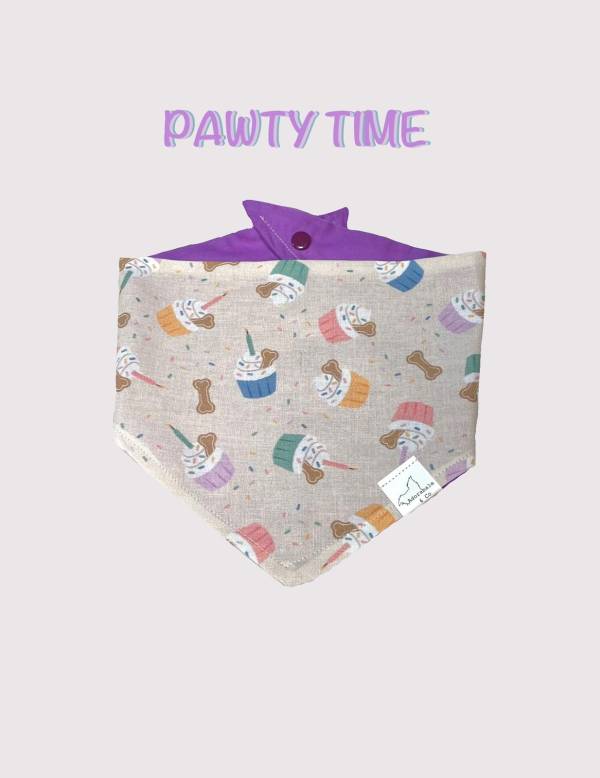 Pawty Time dog bandana dog apparel hakuna matata dog treats
